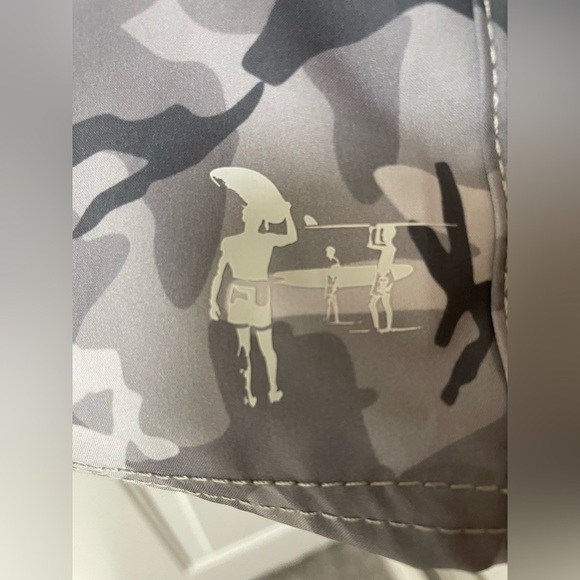 The Endless Summer Men’s 30’ Camouflage Stretch Lite Grey Boardshorts, NWT - Picture 6 of 12